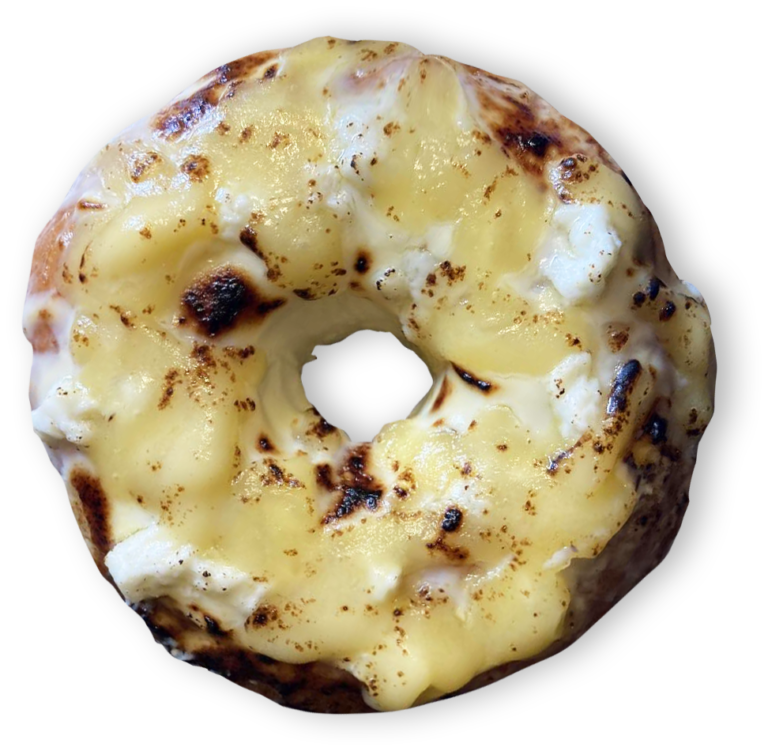Burnt White Chocolate And Kesong Puti Rogue Doughnuts